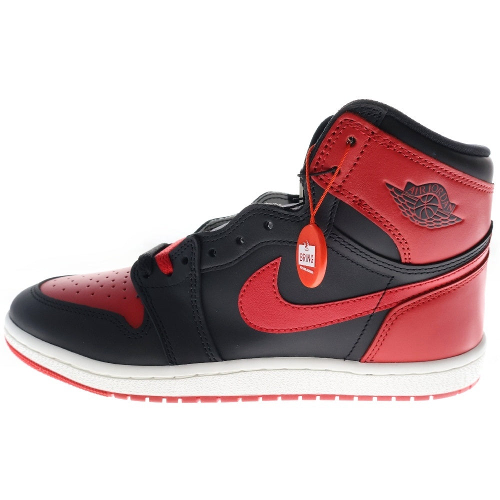 NIKE(ナイキ) AIR JORDAN 1 HIGH 85 BRED エアジョーダン 1 ブレッド ハイカットスニーカー レッド/ブラック US10/28cm HV6674-067
