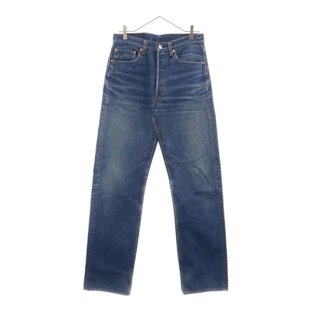 Levi's(リーバイス) 90s VINATGE ヴィンテージ ボタン裏552 USA製 501-0117 スモールe ボタンフライ デニムパンツ インディゴ