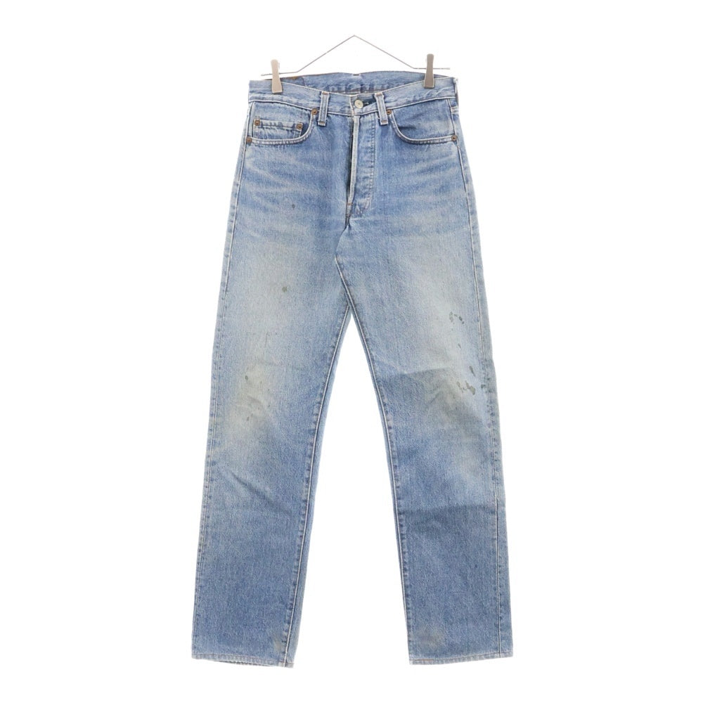 Levi's(リーバイス) 80s VINATGE ヴィンテージ ボタン裏524 501 スモールe ボタンフライ デニムパンツ ブルー