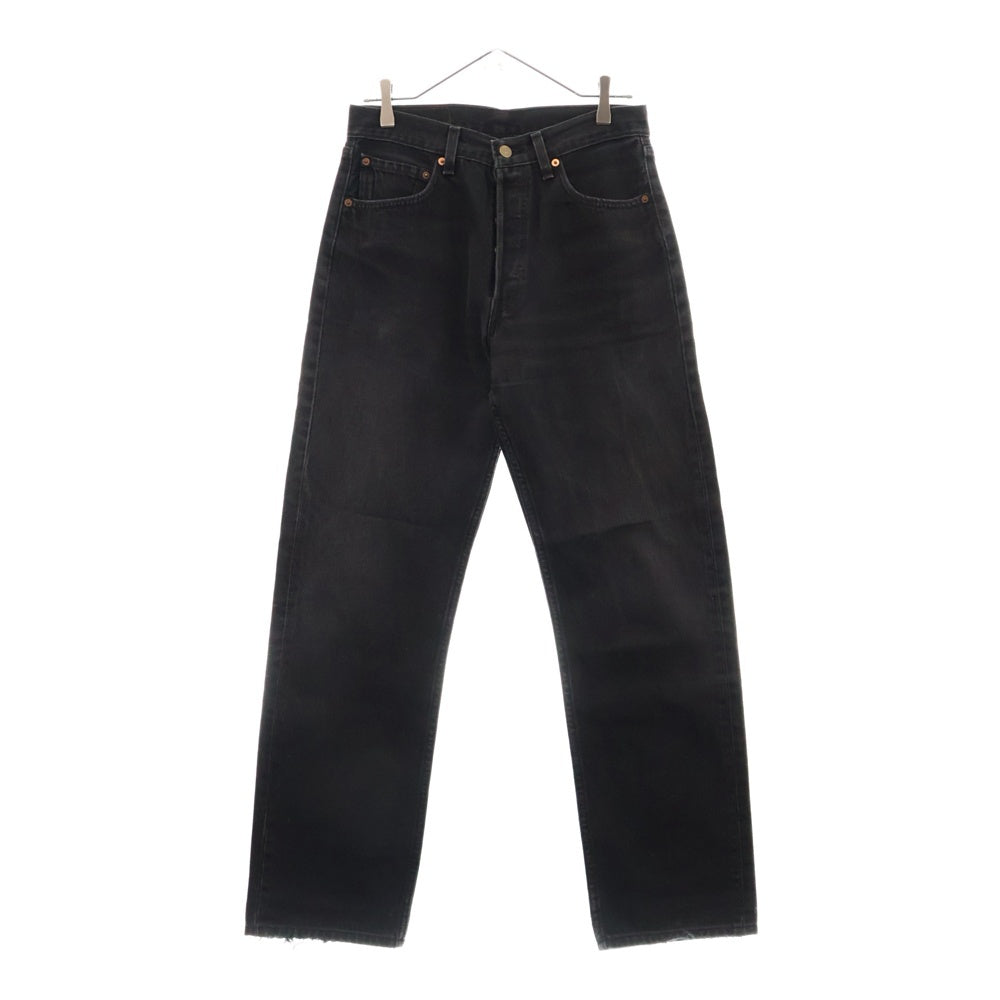 Levi's(リーバイス) ボタン裏553 501 スモールe ボタンフライ デニムパンツ ブラック