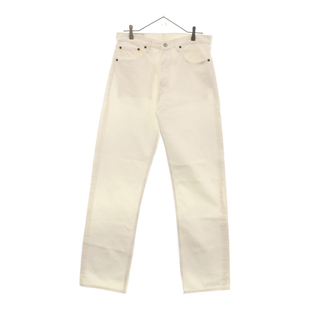 Levi's(リーバイス) 90s ボタン裏359 501 スモールe ボタンフライ デニムパンツ ホワイト
