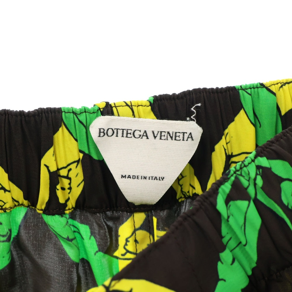 BOTTEGA VENETA(ボッテガヴェネタ) Fantasia Print Shorts ファンタジア プリント ショートパンツ イエロー/グリーン 652513 V0G60