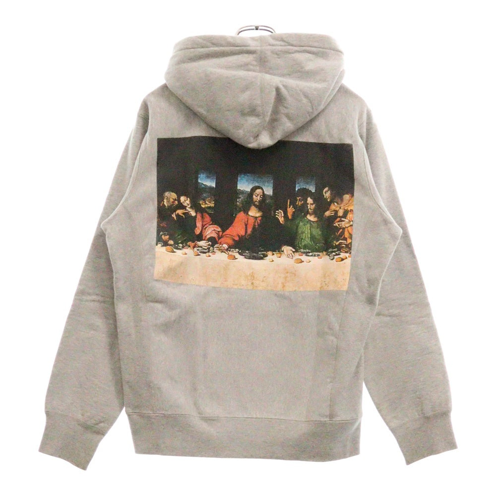 SUPREME(シュプリーム) 12AW Last Supper Pullover 最後の晩餐 バックプリント プルオーバースウェットパーカー グレー