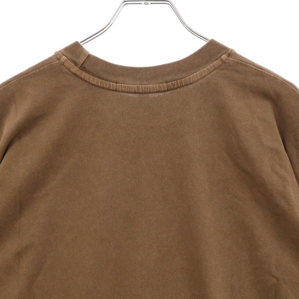 YEEZY SEASON 6(イージーシーズンシックス) Classic Tee クラシック クルーネック 半袖Tシャツ カットソー ブラウン YZ6U1055