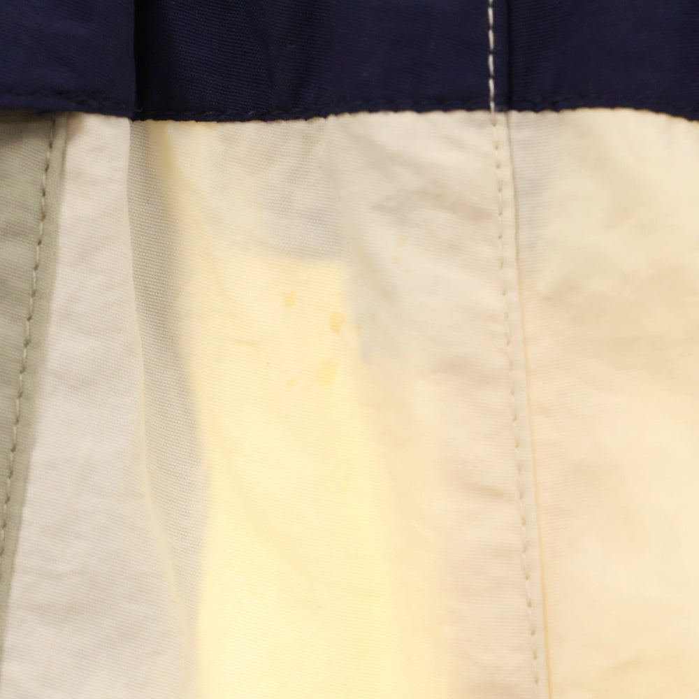 KENZO(ケンゾー) 21SS SPORT NYLON JOGPANTS ロゴプリント ナイロンジョガーパンツ アイボリー/ネイビー