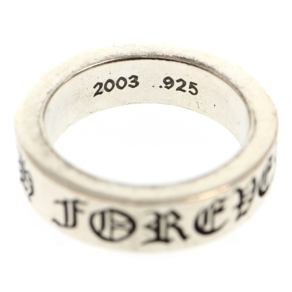 CHROME HEARTS(クロムハーツ) 6mm SPACER FOREVER 6mmスペーサーリング フォーエバーシルバー BCA337