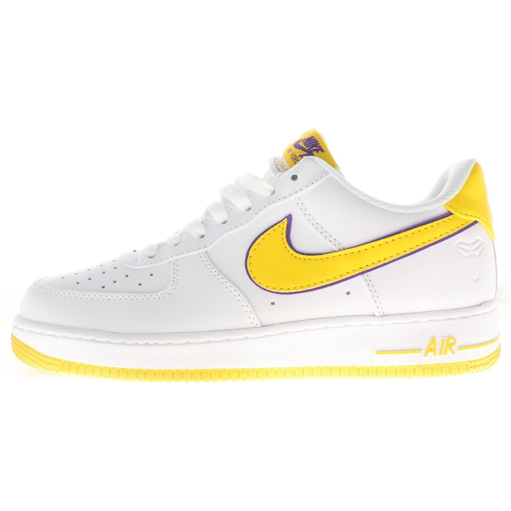 NIKE(ナイキ) AIR FORCE 1 LOW RETRO QS × KOBE BRYANT ナイキ エア フォース 1 ロー レトロ QS × コービー ブライアント US9.5/27.5cm ホワイト/イエロー FZ1151-100