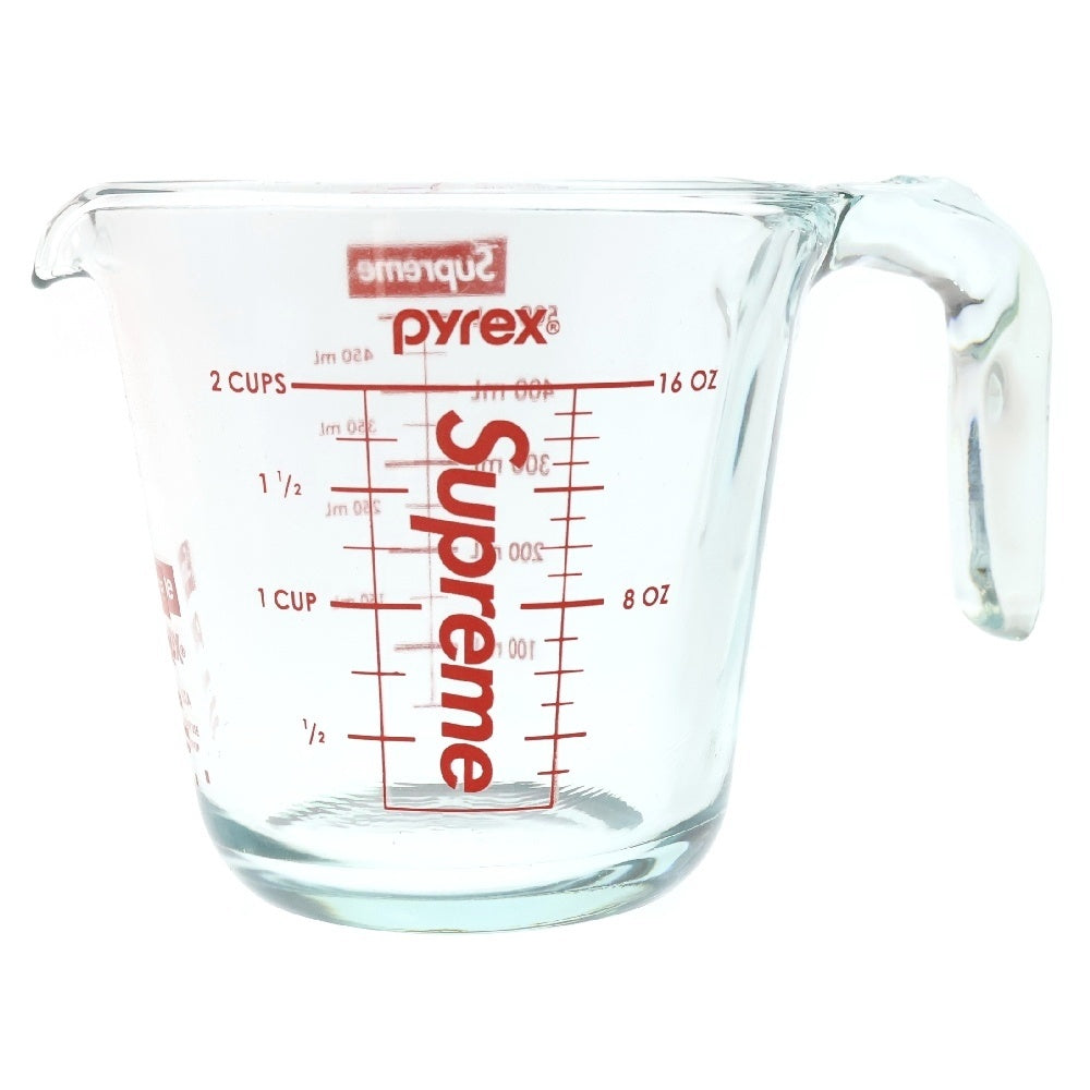SUPREME(シュプリーム) 19AW ×Pyrex 2-Cup Measuring Cup パイレックス メジャーリング 計量カップ クリア ■