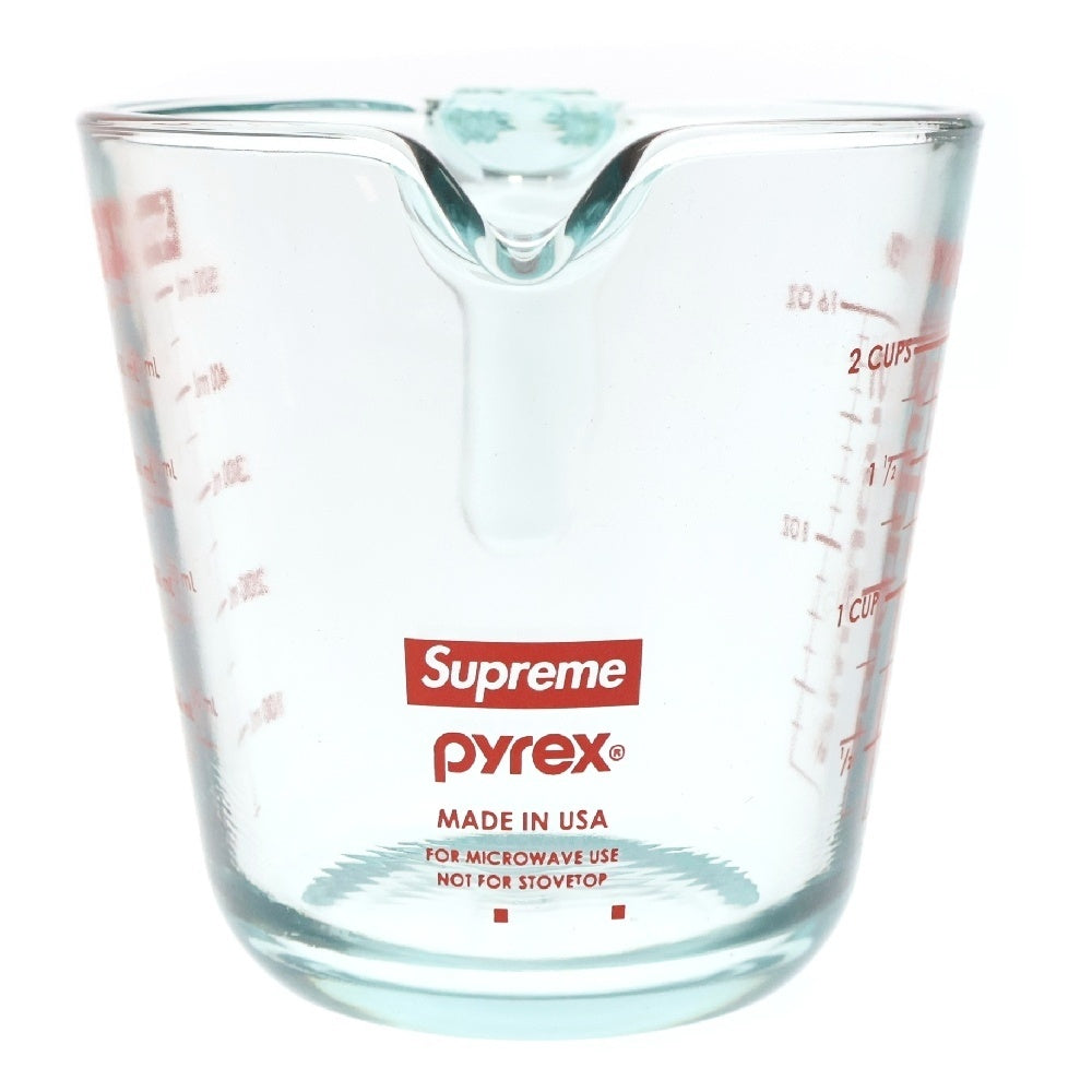 SUPREME(シュプリーム) 19AW ×Pyrex 2-Cup Measuring Cup パイレックス メジャーリング 計量カップ クリア ■