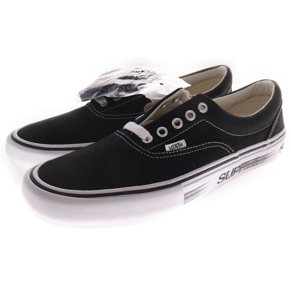 SUPREME(シュプリーム) 16SS ×VANS Motion Logo Era Pro バンズ モーションロゴ エラ プロ ローカットスニーカー ブラック 28cm VN000VFBJ68
