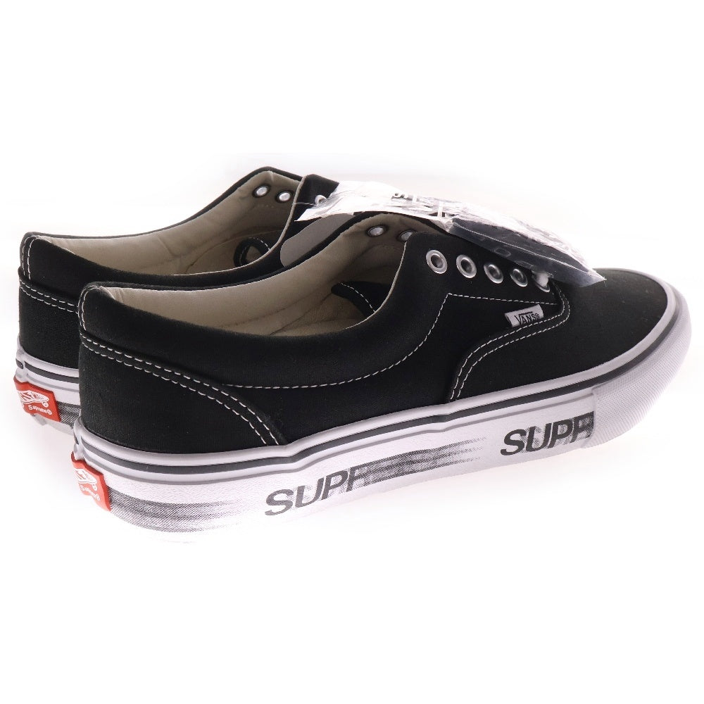SUPREME(シュプリーム) 16SS ×VANS Motion Logo Era Pro バンズ モーションロゴ エラ プロ ローカットスニーカー ブラック 28cm VN000VFBJ68
