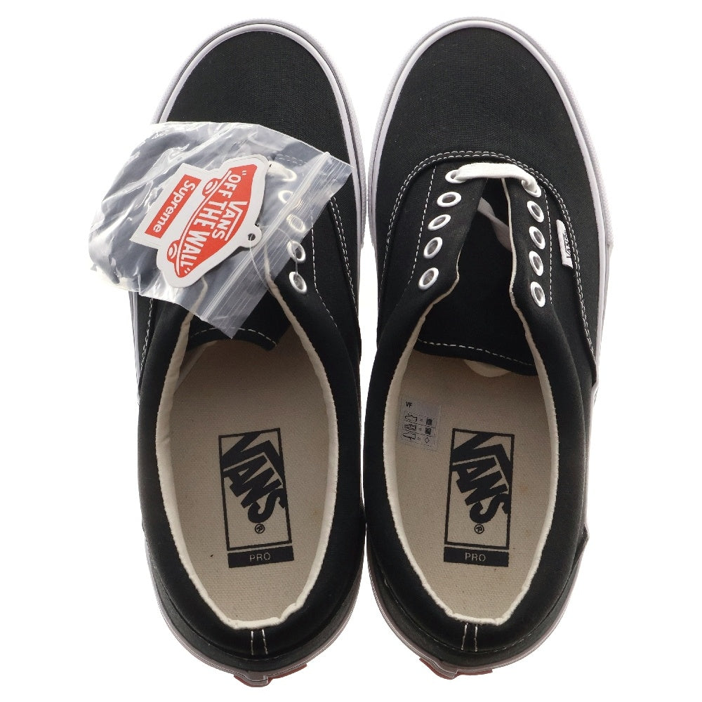 SUPREME(シュプリーム) 16SS ×VANS Motion Logo Era Pro バンズ モーションロゴ エラ プロ ローカットスニーカー ブラック 28cm VN000VFBJ68