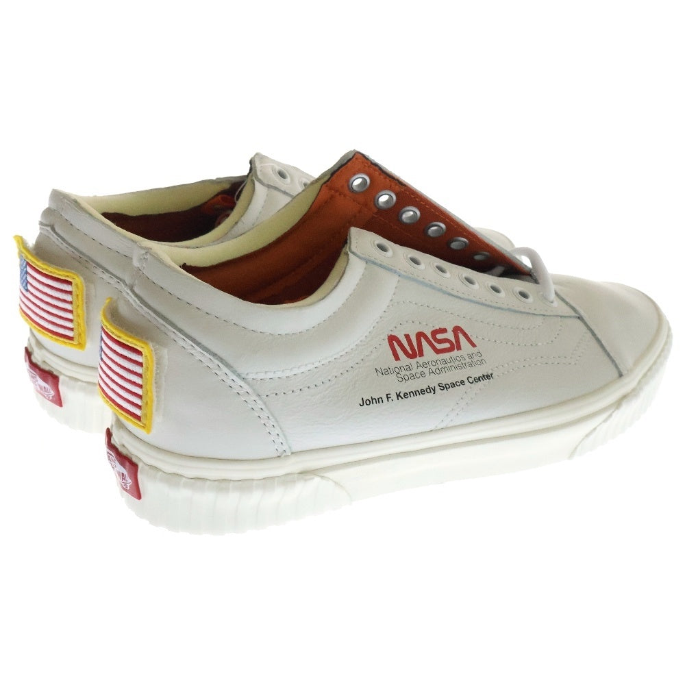 VANS(ヴァンズ) ×NASA Old Skool Space Voyager True White ナサ オールドスクール スペースボイジャー 宇宙探検 ローカットスニーカー ホワイト US9.5/27.5cm VN0A38G1UP9