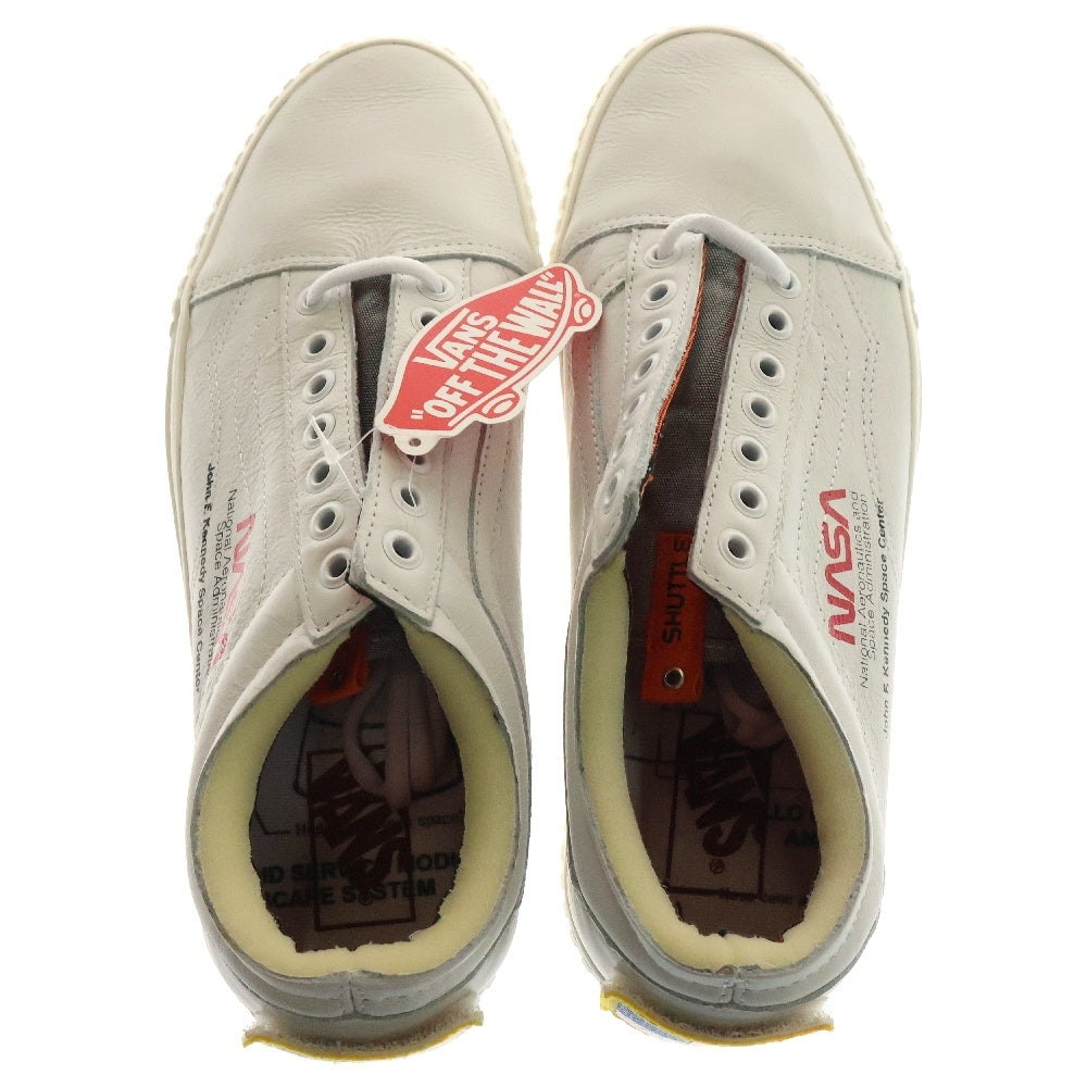 VANS(ヴァンズ) ×NASA Old Skool Space Voyager True White ナサ オールドスクール スペースボイジャー 宇宙探検 ローカットスニーカー ホワイト US9.5/27.5cm VN0A38G1UP9