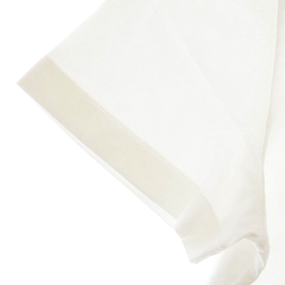 MONCLER(モンクレール) 19AW MAGLIA T-SHIRT マリア フロントポケット 半袖Tシャツ カットソー ホワイト E20918049000 8390T