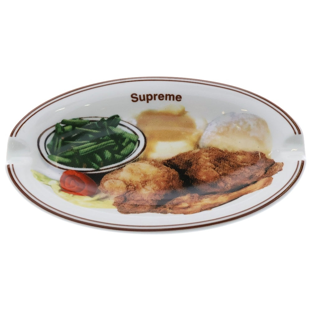 SUPREME(シュプリーム) 18SS Chicken Dinner Plate Ashtray チキン ディナー プレートアッシュトレイ ホワイト ■