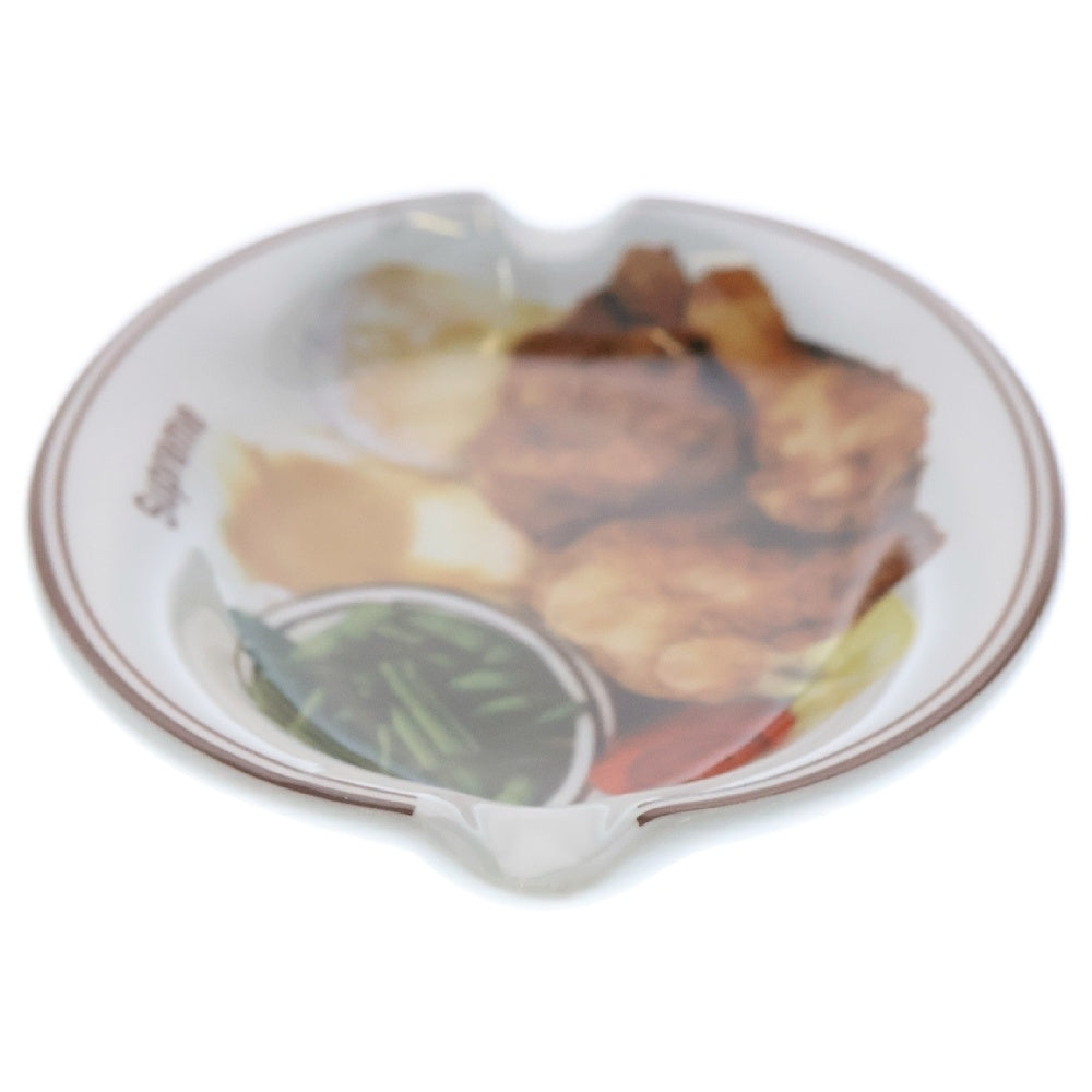 SUPREME(シュプリーム) 18SS Chicken Dinner Plate Ashtray チキン ディナー プレートアッシュトレイ ホワイト ■