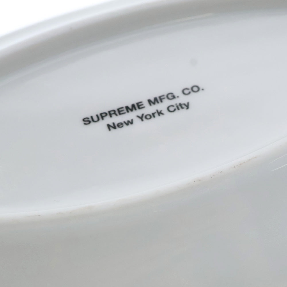 SUPREME(シュプリーム) 18SS Chicken Dinner Plate Ashtray チキン ディナー プレートアッシュトレイ ホワイト ■