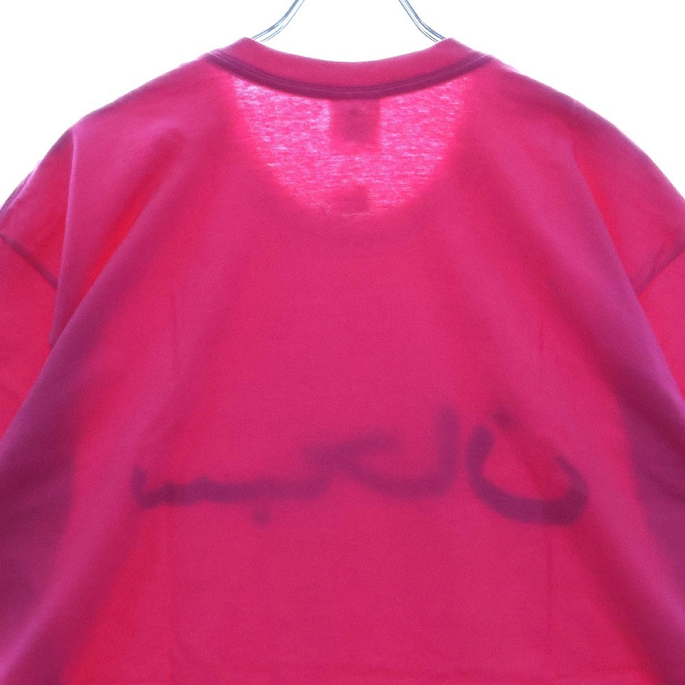 SUPREME(シュプリーム) 23SS Arabic Logo Tee アラビアロゴ プリント半袖Tシャツ カットソー ピンク