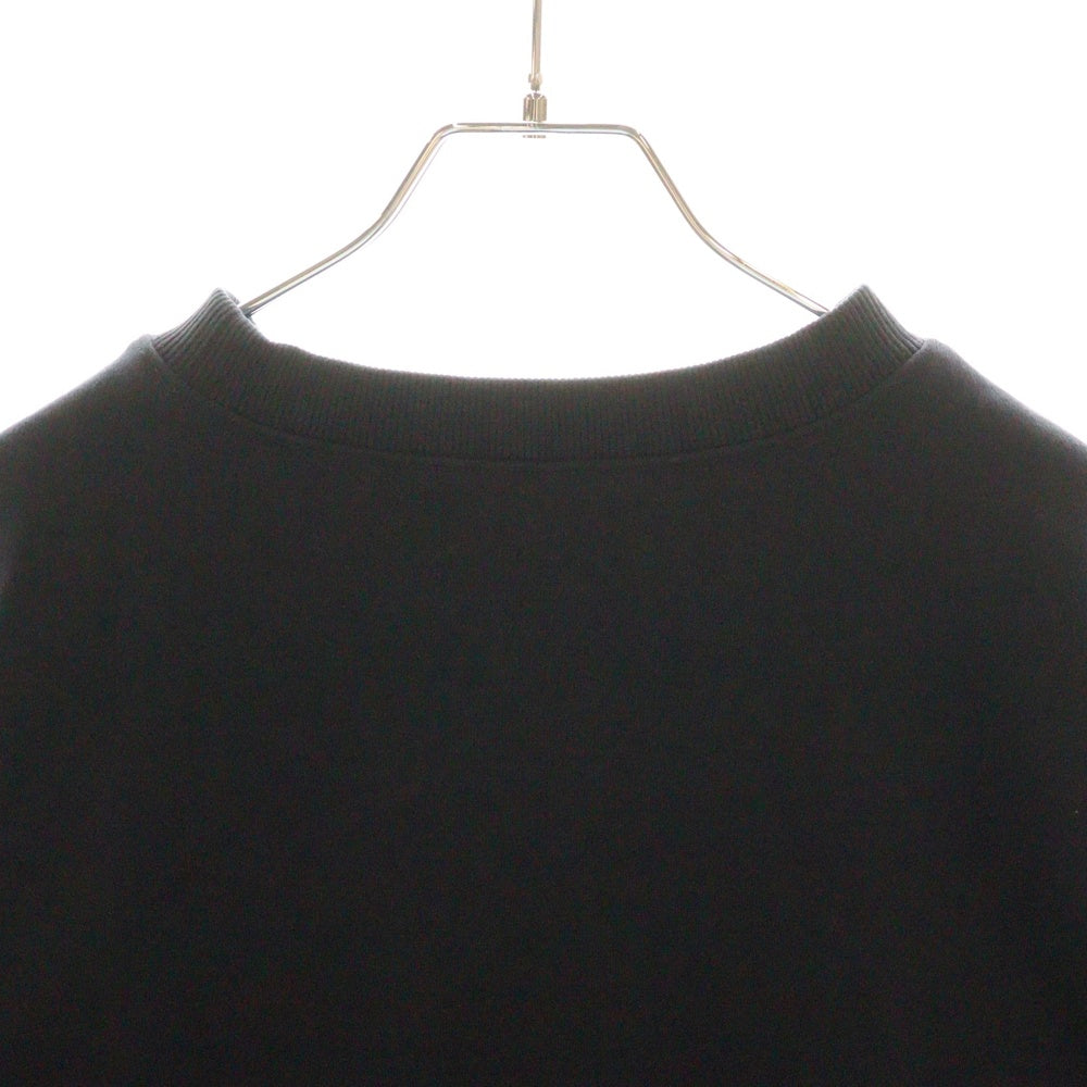 AFB(エーエフビー) SPORT SWEAT SHIRTS フロントプリント クルーネック スウェットトレーナー ネイビー