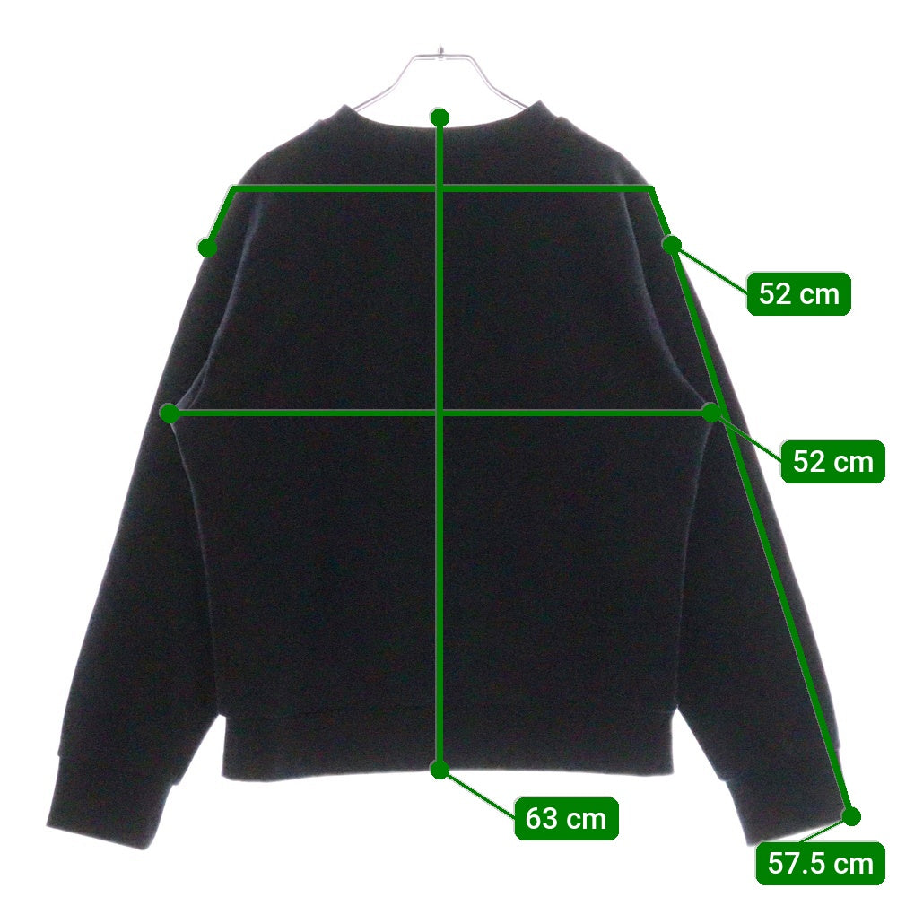 AFB(エーエフビー) SPORT SWEAT SHIRTS フロントプリント クルーネック スウェットトレーナー ネイビー