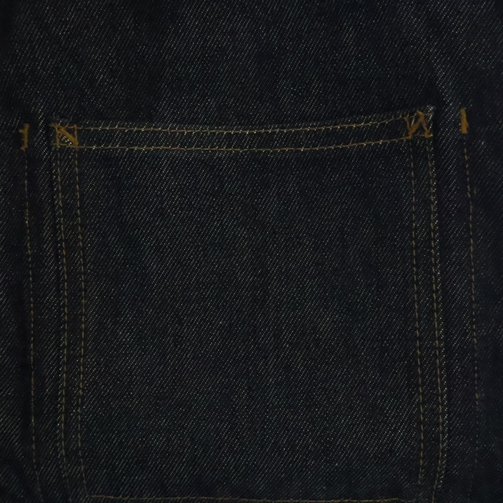 STUSSY(ステューシー) Denim Zip Work Jacket ジップアップ デニム ワークジャケット インディゴブラック 115682
