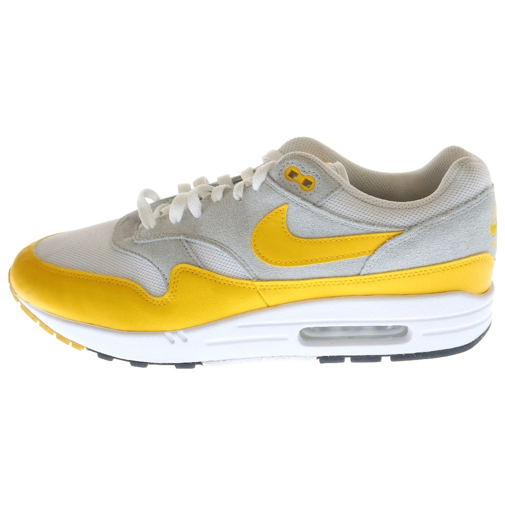 NIKE(ナイキ) AIR MAX1 ESS エアマックス ローカットスニーカー US12/30cm イエロー/ホワイト FZ5808-100