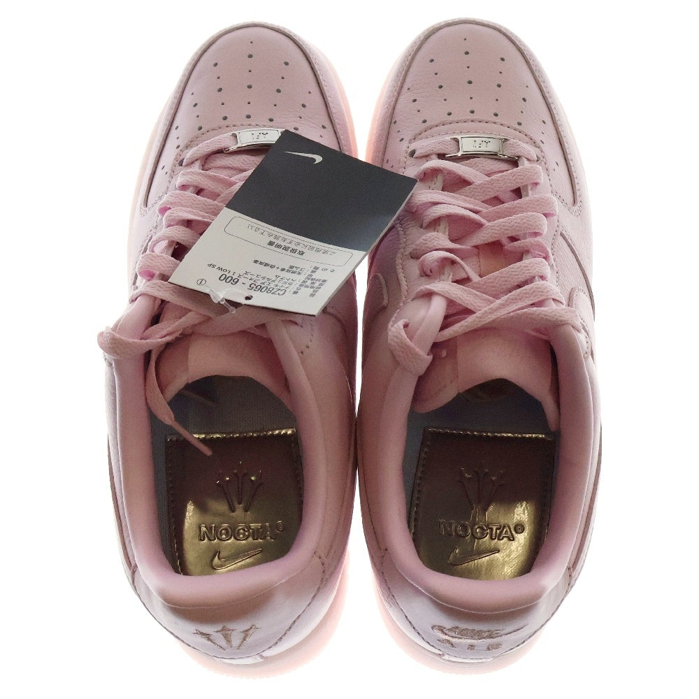 NIKE(ナイキ) ×Drake NOCTA AIR FORCE 1 LOW Pink Foam ドレイク ノクタ エアフォース1 ピンクフォーム ローカットスニーカー ピンク US8/26cm CZ8065-600