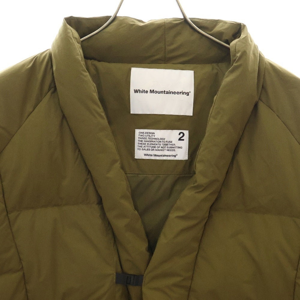 White Mountaineering(ホワイトマウンテニアリング) ×TAION HANTEN DOWN JACKET 850FLP タイオン ハンテン ダウンジャケット カーキ WM2373203