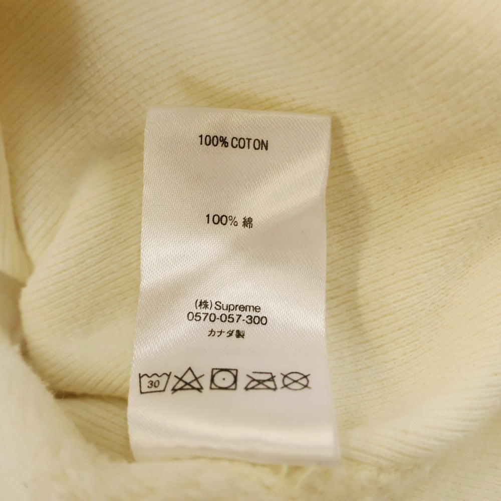 SUPREME(シュプリーム) 20AW Cross Box Logo Hooded Sweatshirt クロスボックスロゴ プルオーバースウェットパーカー フーディ ナチュラル