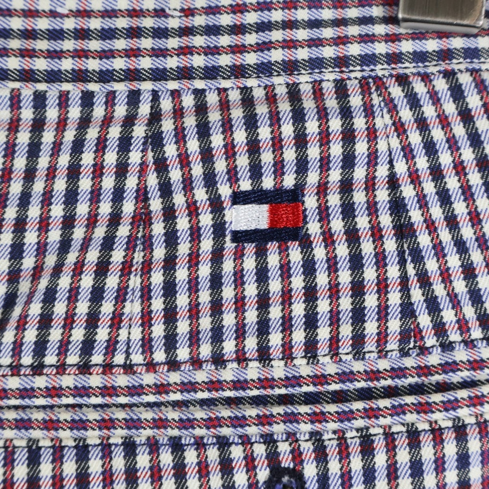 TOMMY HILFIGER(トミーヒルフィガー) チェック柄 コットン チノパンツ マルチ