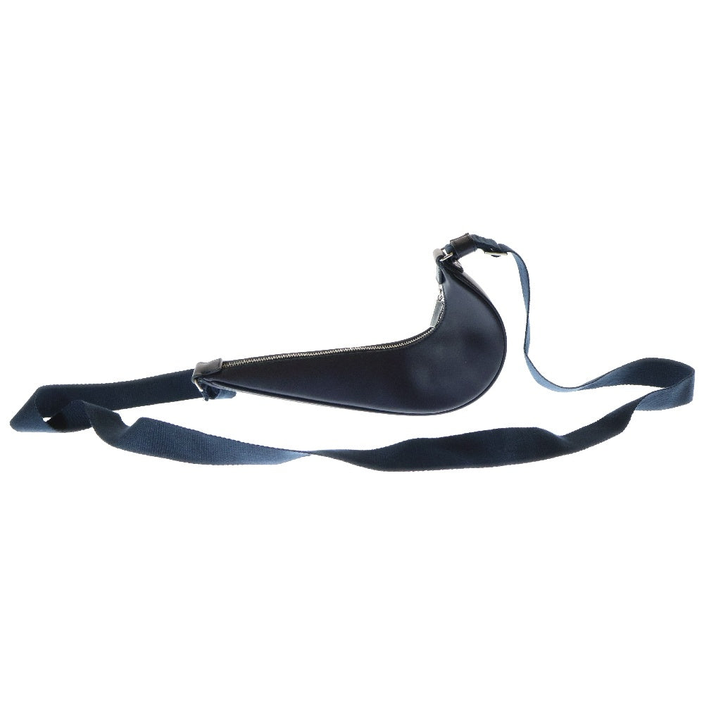 NIKE(ナイキ) ×JACQUEMUS ジャックムス スウォッシュレザーショルダーバッグ ネイビー DQ0324-410