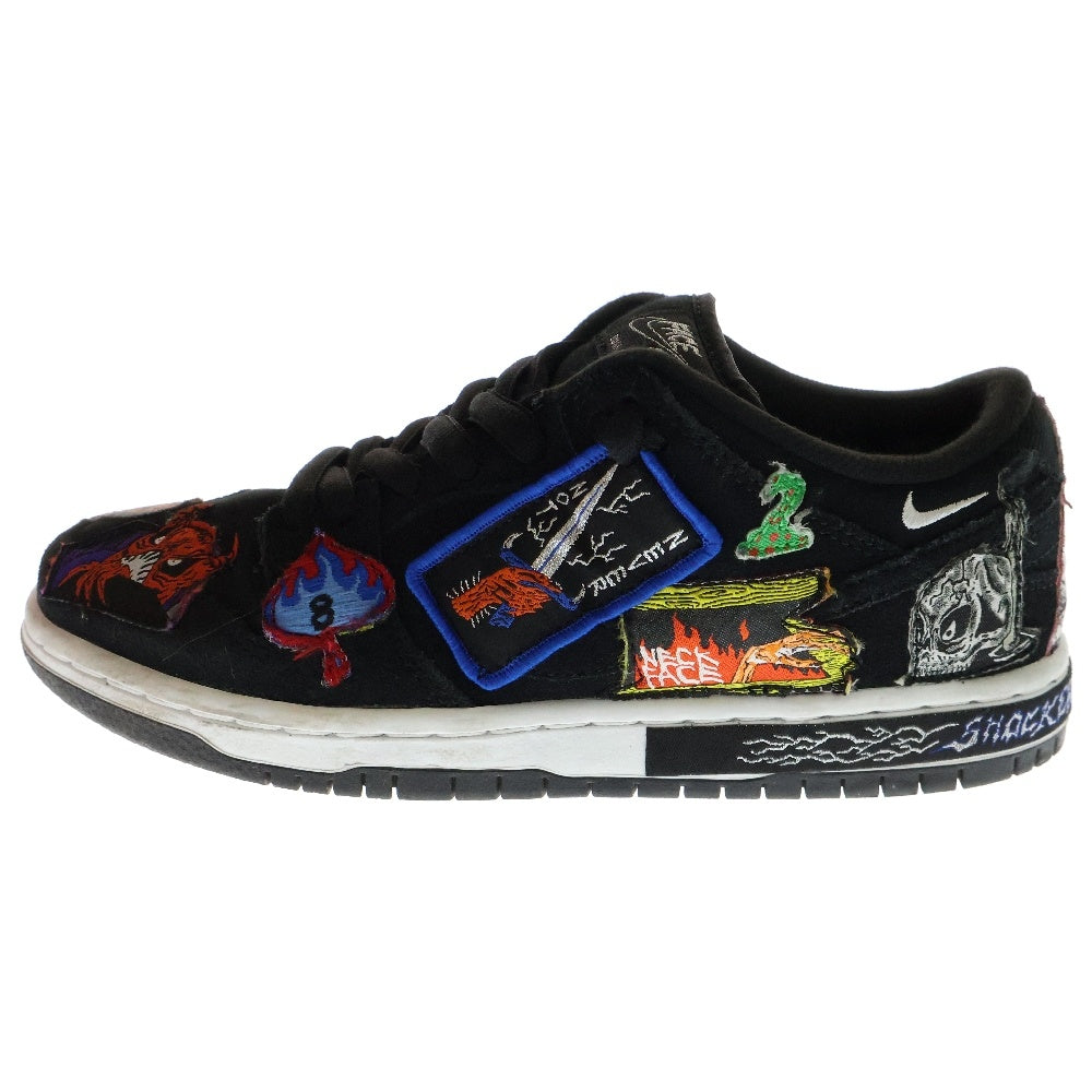 NIKE(ナイキ) DUNK LOW PRO QS NECK FACE ダンク プロ ネックフェイス ローカット スニーカー ブラック US6/24cm DQ4488-001 レディース