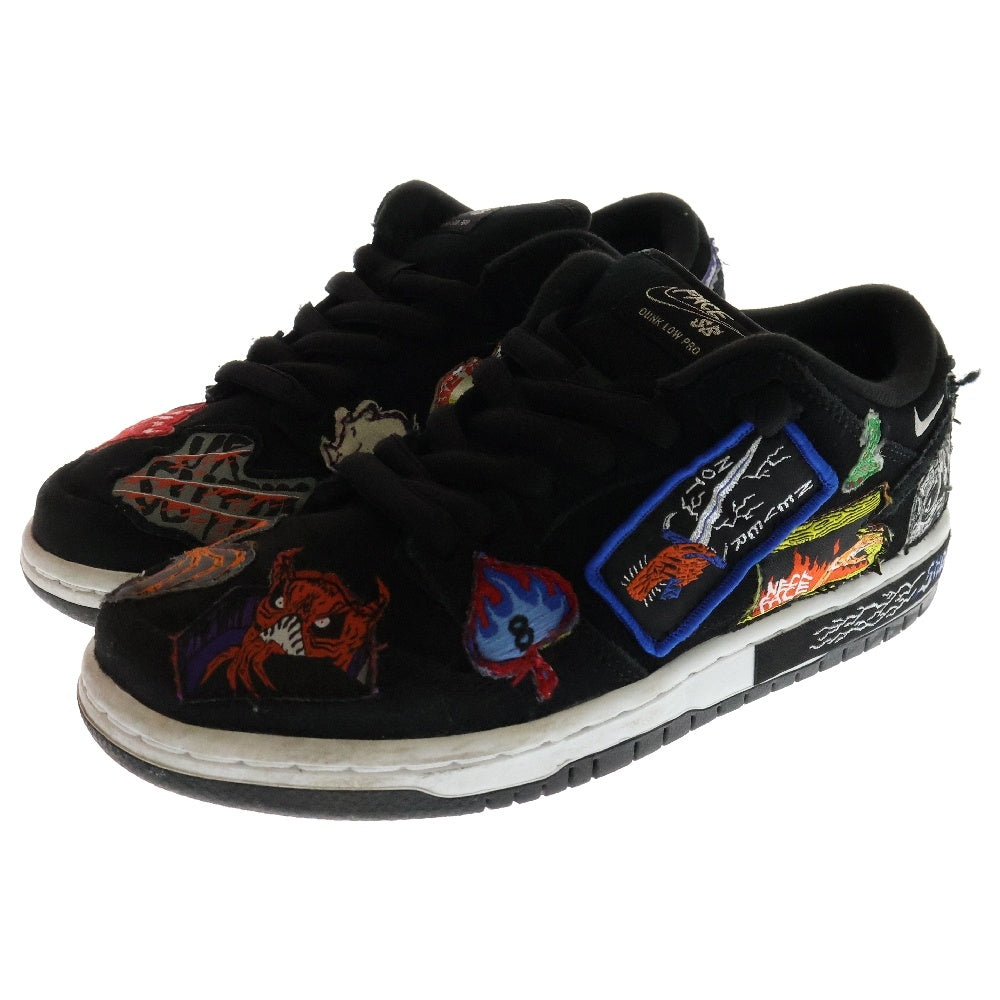 NIKE(ナイキ) DUNK LOW PRO QS NECK FACE ダンク プロ ネックフェイス ローカット スニーカー ブラック US6/24cm DQ4488-001 レディース