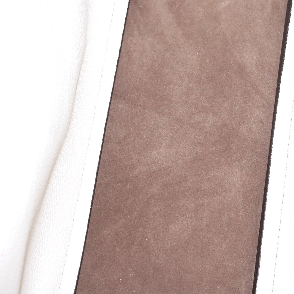 Samantha Thavasa(サマンサタバサ) エンターライン 2WAY レザートート ハンドバッグ ショルダーバッグ ホワイト/ベージュ レディース