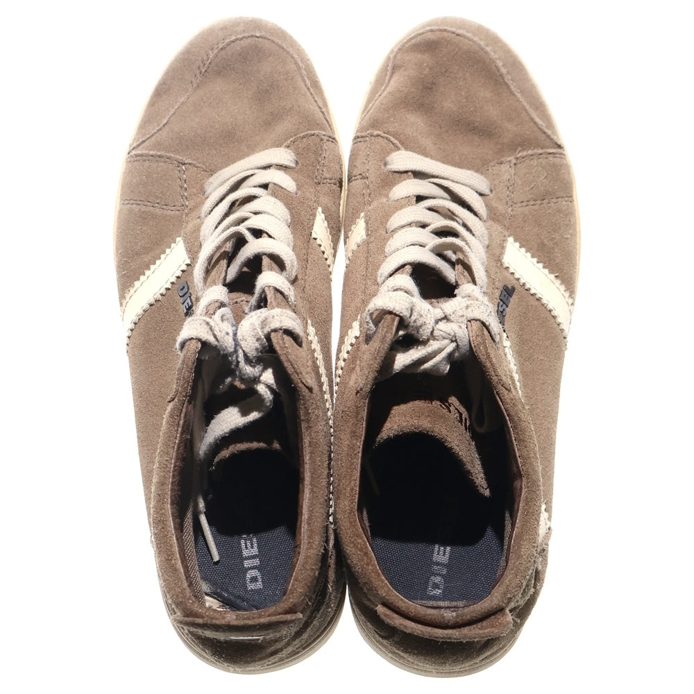 DIESEL(ディーゼル) スエード ローカットスニーカー ブラウン