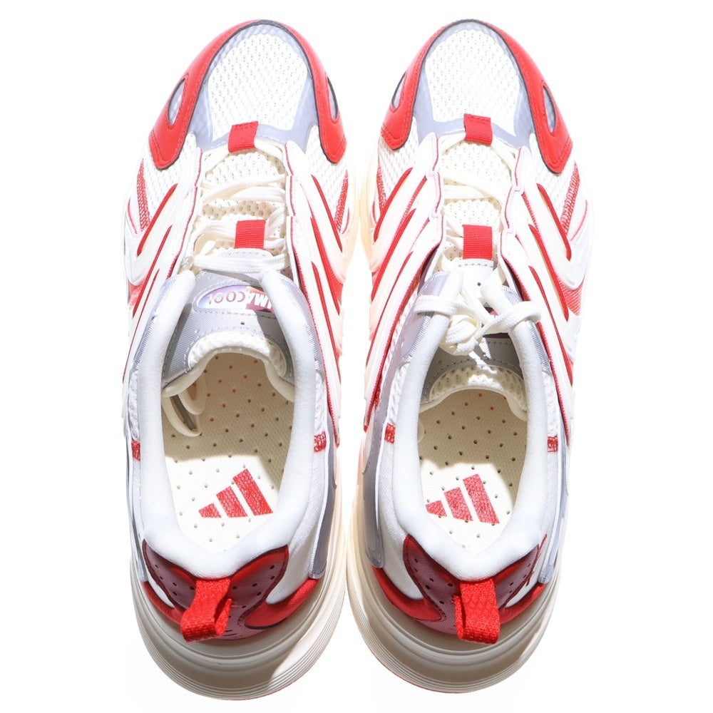 adidas(アディダス) CLIMACOOL BOUNCE クライマクールバウンス ローカットスニーカー ホワイト/レッド US10.5/28.5cm ID4017