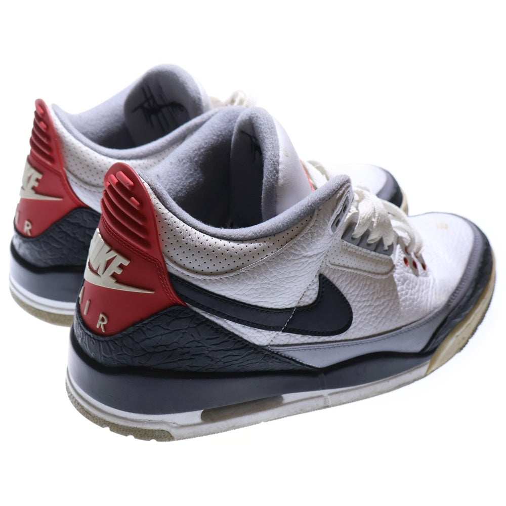 NIKE(ナイキ) AIR JORDAN 3 RETRO TINKER HATFIELD エアジョーダン3 レトロ ティンカー ハッドフィールド ローカットスニーカー ホワイト/ブラック US12/30cm AQ3835-160