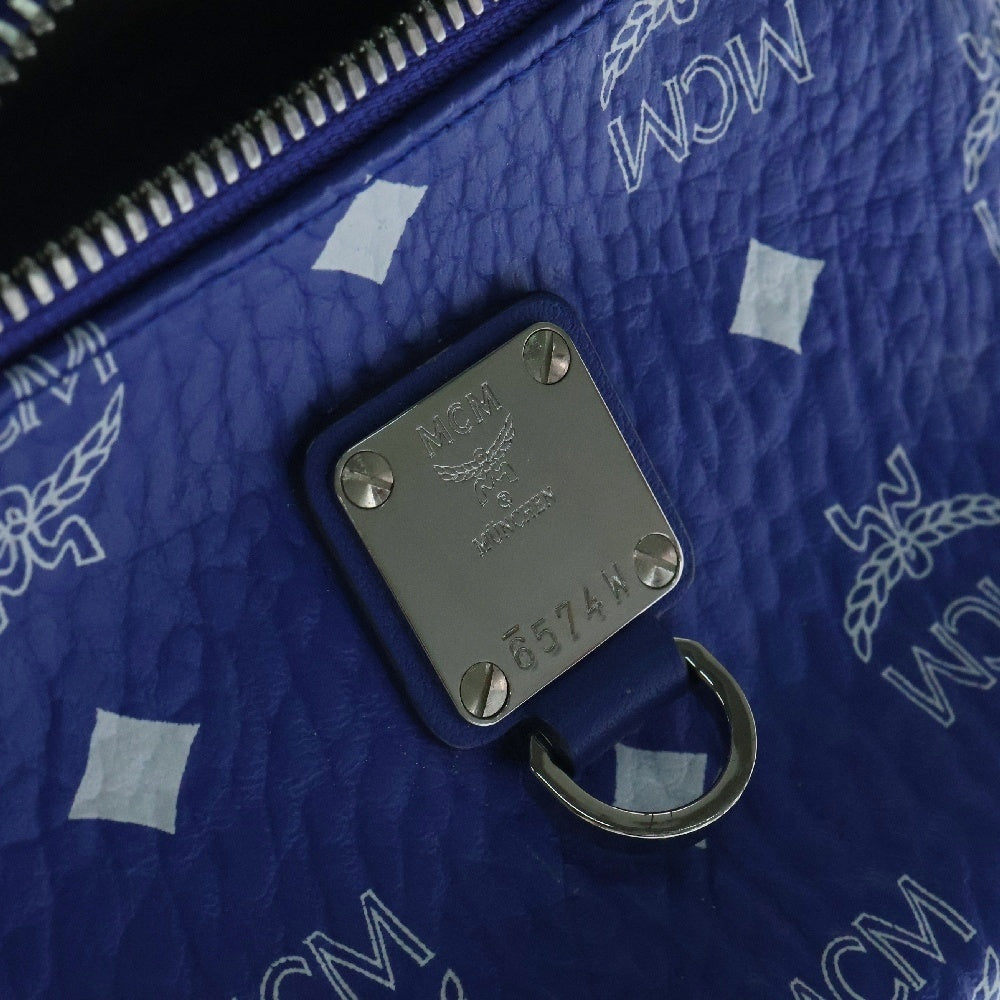 MCM(エム シー エム) Belt Bag Small ヴィセトス ウエストバッグ ベルトバッグ ブルー MMZASFI05H1001