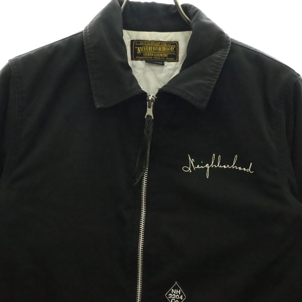 NEIGHBORHOOD(ネイバーフッド) 09AW ×Disney BIG.BAD.FIXX/C-JKT ×ディズニー コットン ブルゾン ジャケット ブラック 092BEWDN-JKM01