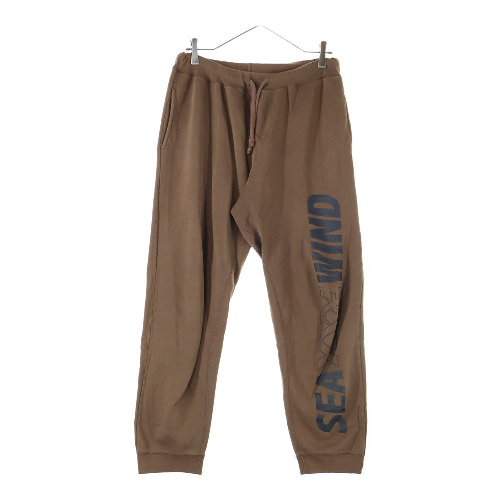 WIND AND SEA(ウィンダンシー) × GOD SELECTION XXX ゴッドセレクショントリプルエックス スウェットパンツ ブラウン