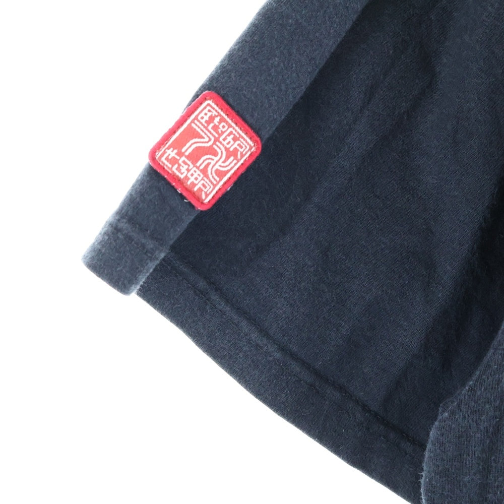 CHALLENGER(チャレンジャー) ×7STARS プリント 半袖Tシャツ カットソー ブラック