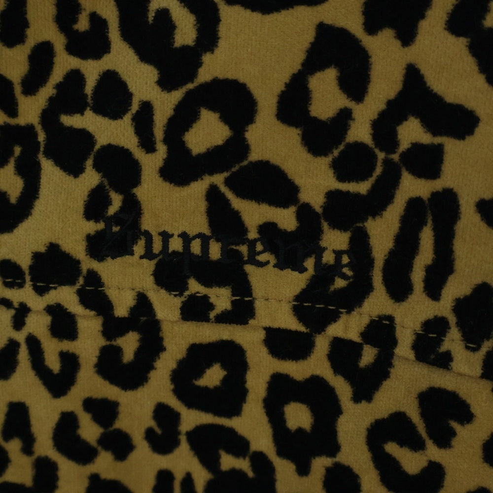 SUPREME(シュプリーム) 24AW Kindermann Uncut Corduroy Car Coat Leopard キンダーマン アンカット コーデュロイ カーコート ジャケット ブルゾン ベージュ/ブラック