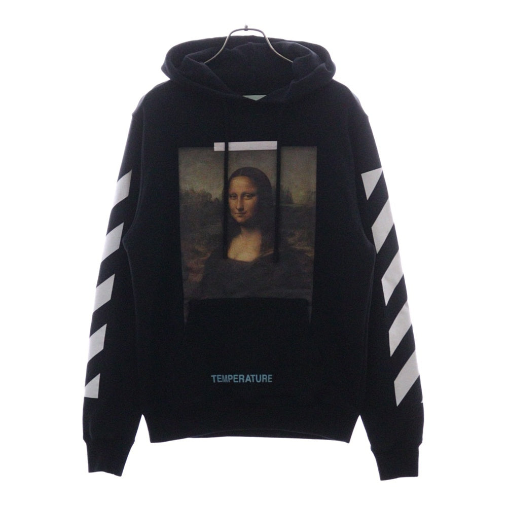 OFF-WHITE(オフホワイト) 18SS MONA LISA PULLOVER HOODIE モナリザ プルオーバー フーディー パーカー スウェット ブラック OMBB029S18003012
