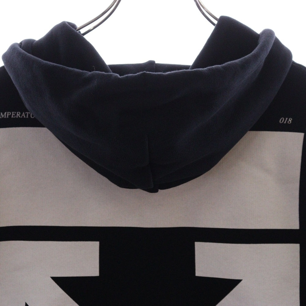 OFF-WHITE(オフホワイト) 18SS MONA LISA PULLOVER HOODIE モナリザ プルオーバー フーディー パーカー スウェット ブラック OMBB029S18003012