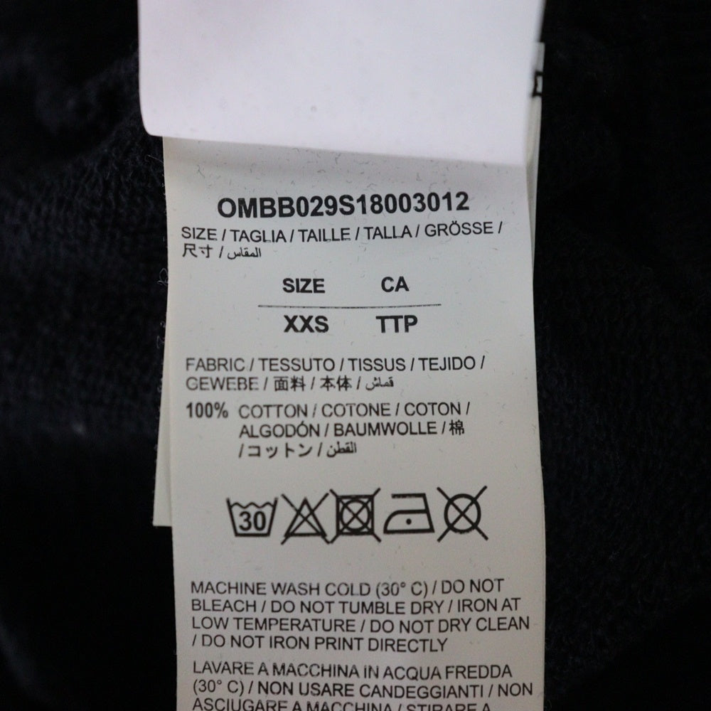OFF-WHITE(オフホワイト) 18SS MONA LISA PULLOVER HOODIE モナリザ プルオーバー フーディー パーカー スウェット ブラック OMBB029S18003012