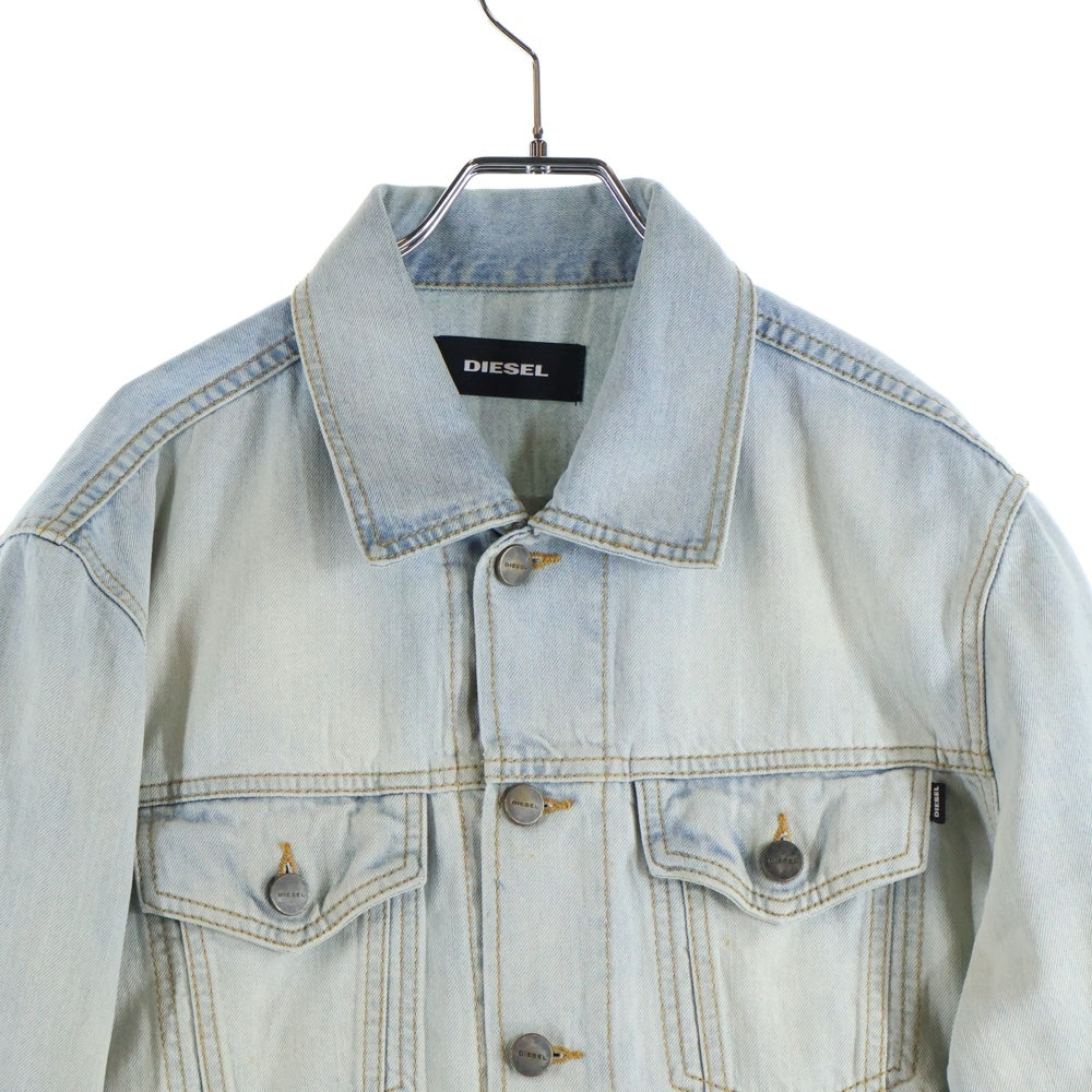DIESEL ペイント加工デニムジャケット DIESEL(ディーゼル) デニムジャケット Gジャン ペイント加工 インディゴ