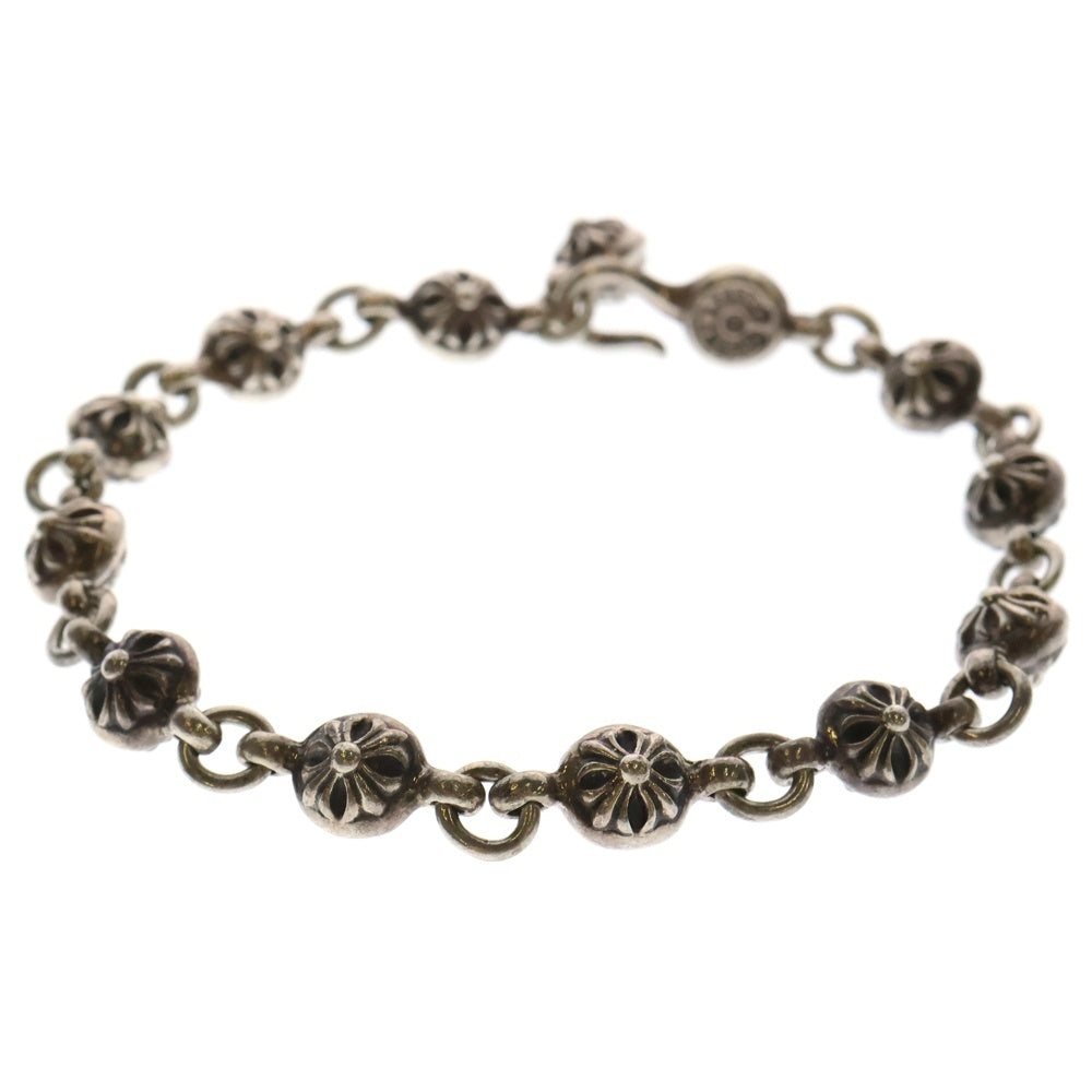 CHROME HEARTS(クロムハーツ) NO1 BALL #1クロスボールブレスレット シルバー BCA172