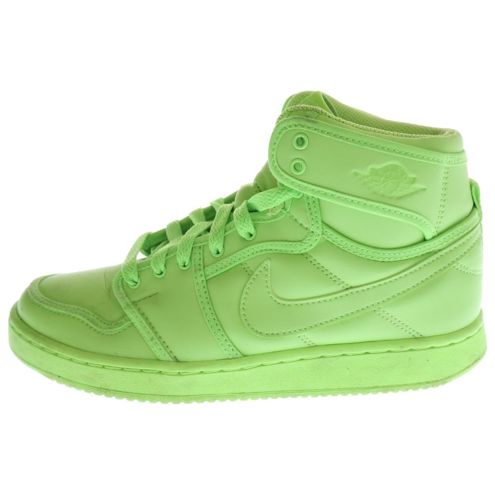 NIKE(ナイキ) ×BILLIE EILISH WMNS AJKO 1 SP VOLT ビリーアイリッシュ ウィメンズ エアジョーダン1 ボルト ハイカットスニーカー US7/24cm DN2857-330 レディース