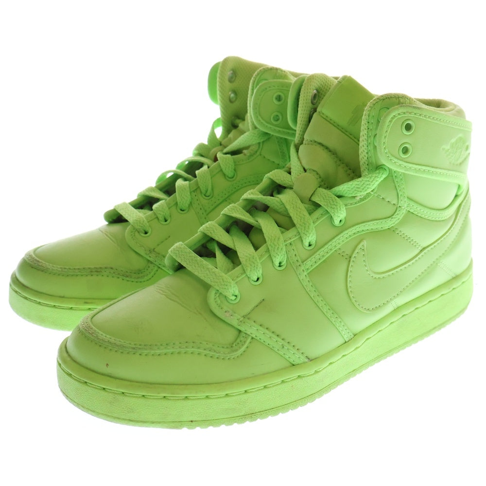 NIKE(ナイキ) ×BILLIE EILISH WMNS AJKO 1 SP VOLT ビリーアイリッシュ ウィメンズ エアジョーダン1 ボルト ハイカットスニーカー US7/24cm DN2857-330 レディース